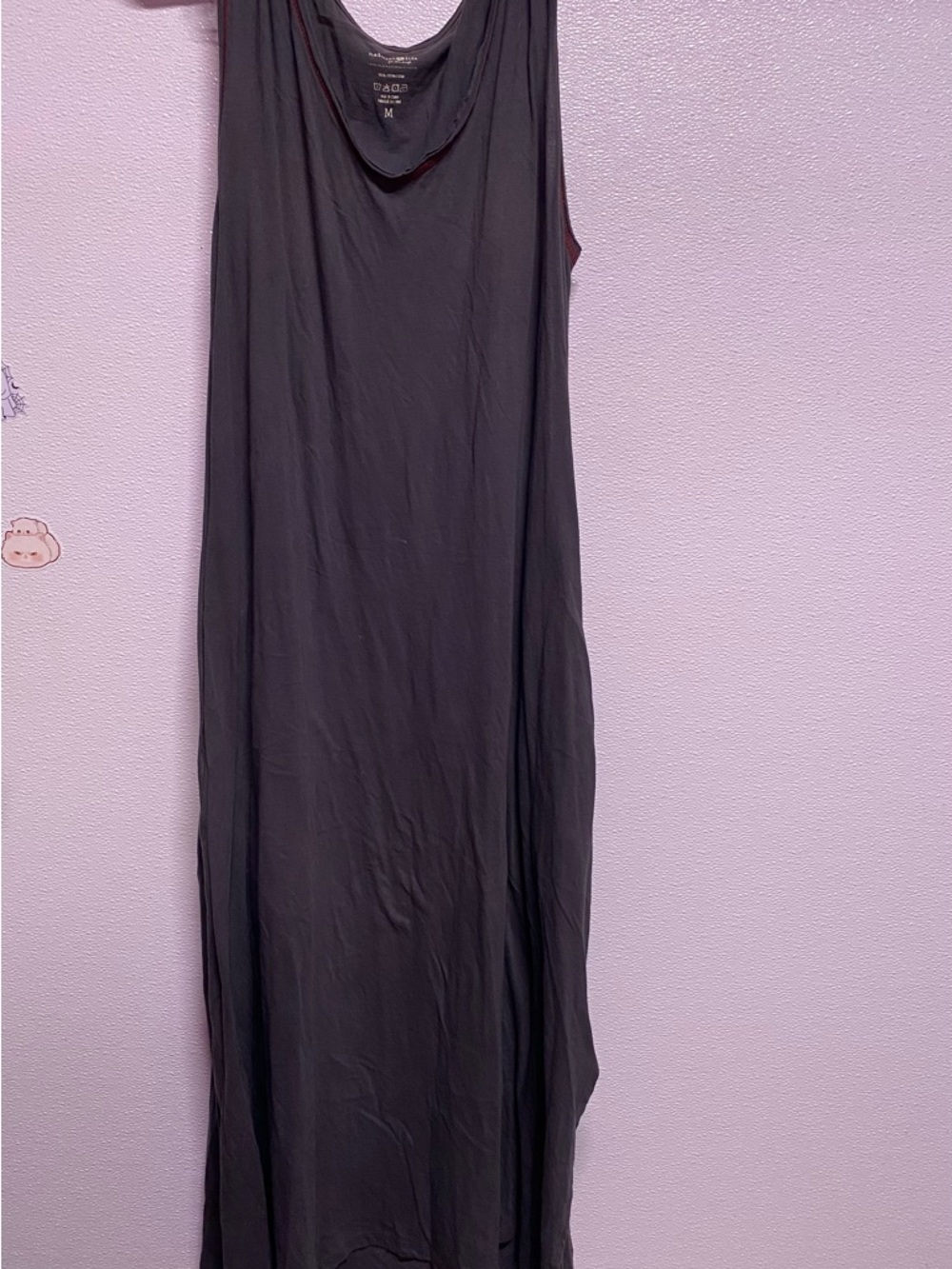 NATURAL LIFE Black Sleeveless Maxi Dress